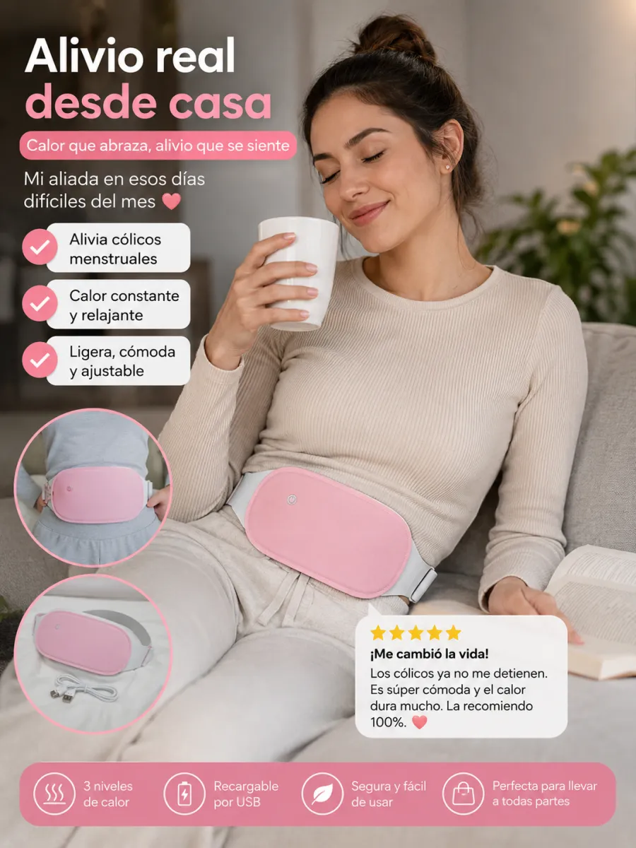Creativo de alivio menstrual