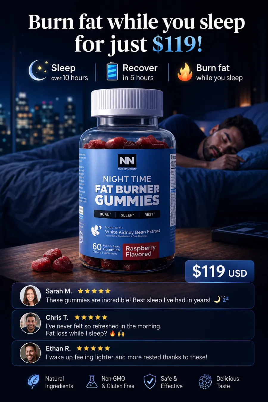 Creativo de fat burner gummies